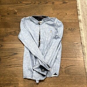 Ted Baker Button Down - Blue Size 4
